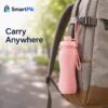 Collapsible silicone water bottle — SmartPik — view 1