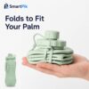 Collapsible silicone water bottle — SmartPik — view 2
