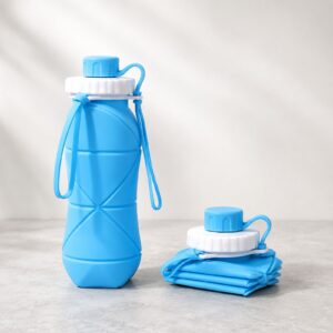 Collapsible Silicone Water Bottle